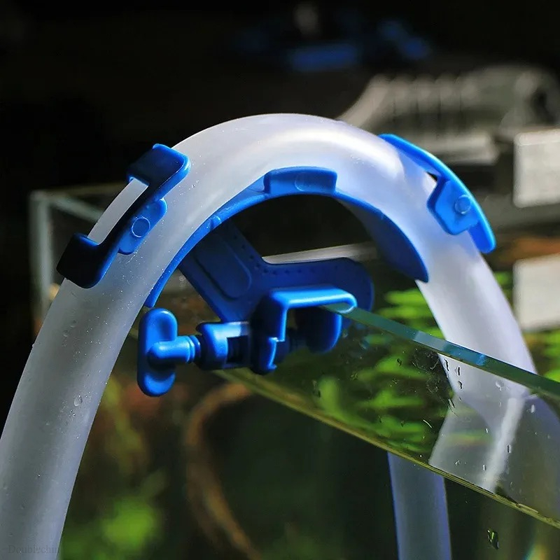 Plastic Pipe Clip - Aquarium-Filtrations-Wasserschlauchhalterung, Wasserschlauchfilter-Schlauchhalter, Montagehalterung für Rohre, Tankzubehör,