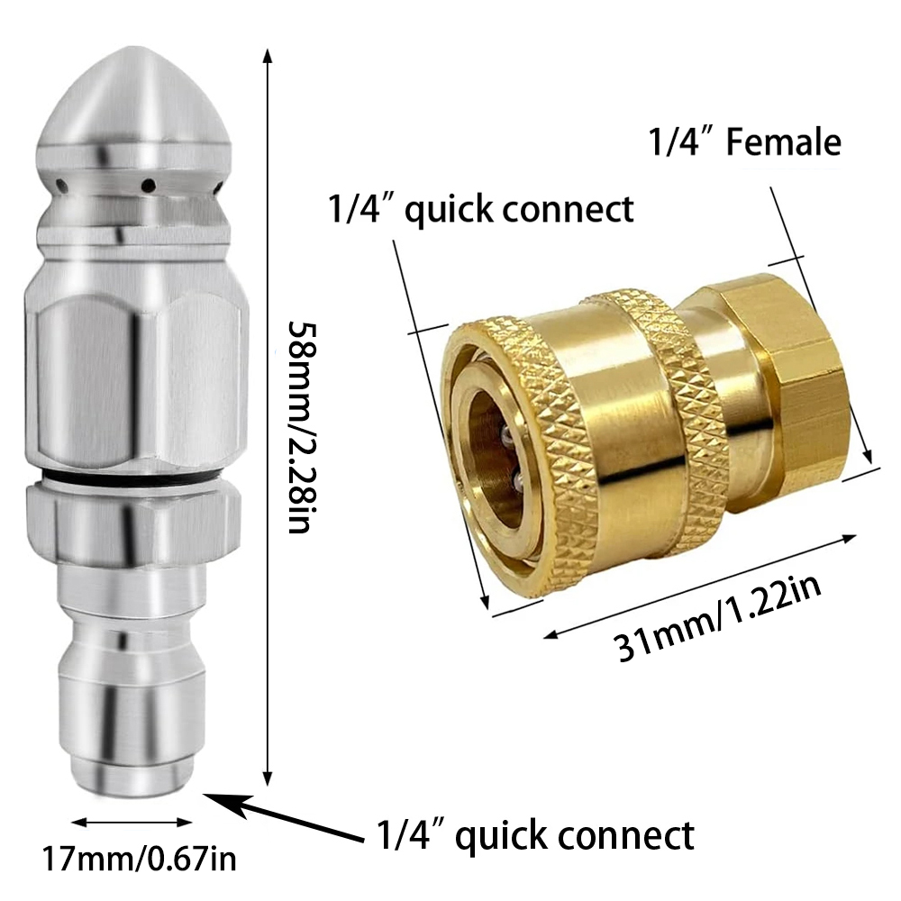 Wasserstrahl-Hochdrucksprühdüs – Drain Pipe Clip Bewertung und Preis